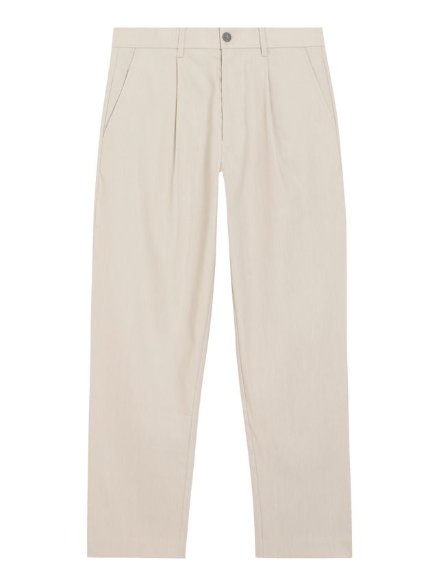 Linen Lyocell Stretch Tapered fra Calvin Klein
