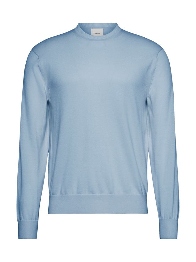 Ls Supima Cotton Crewnk Sweater fra Calvin Klein