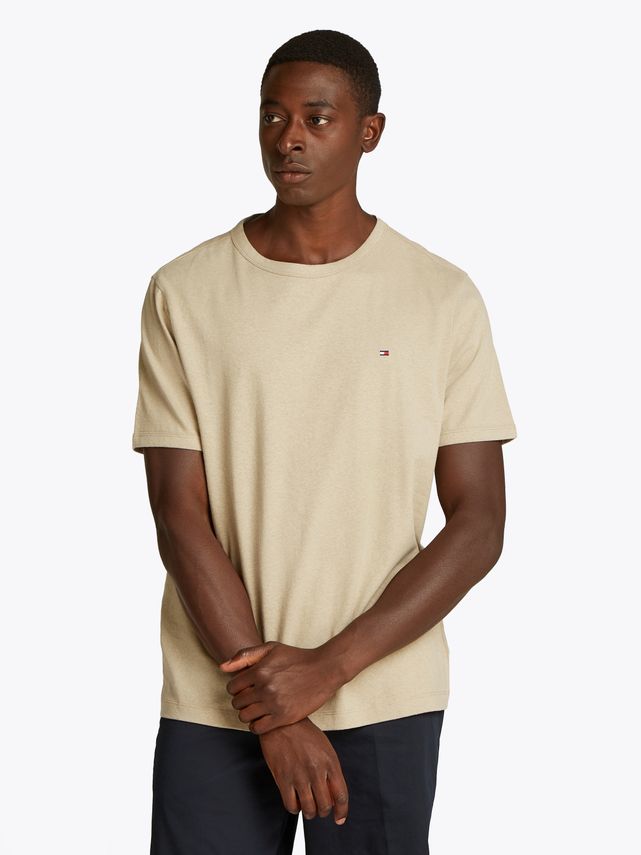 Cotton Linen Tee fra Tommy Hilfiger