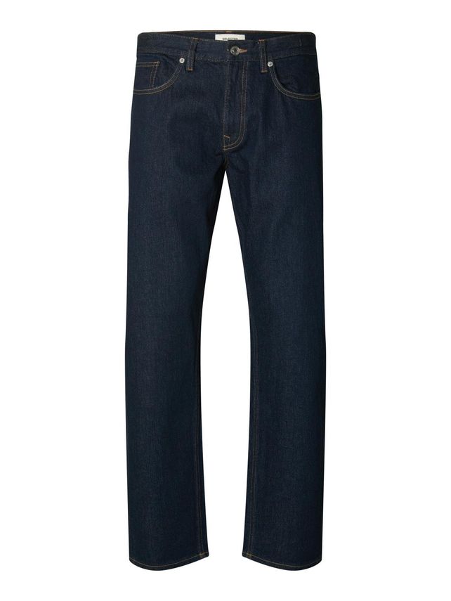 Slh196 Straight Ben Kori Jeans Noos fra Selected