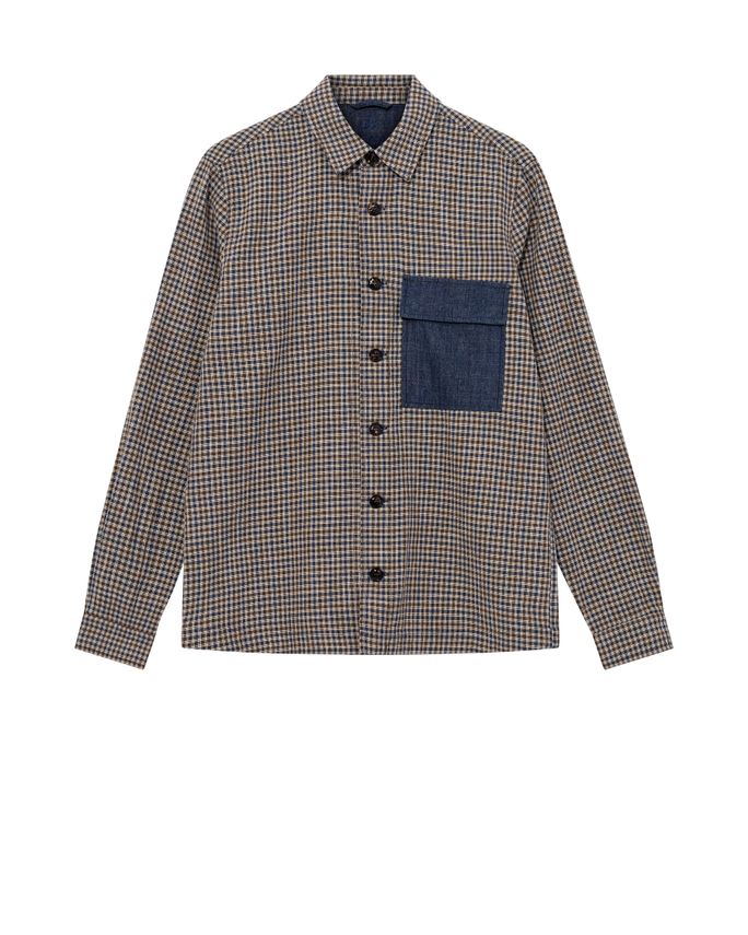Mmgwilson Check Overshirt fra Mos Mosh