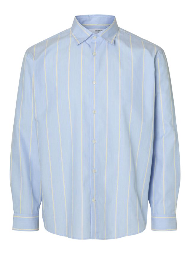 Slhrlxben Stripe Ls Shirt fra Selected