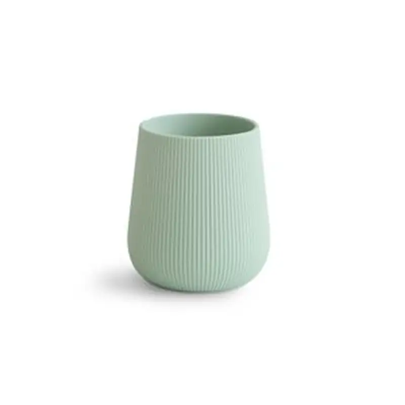 ?  Silikone Start Kop (cambridge Blue) fra Mushie