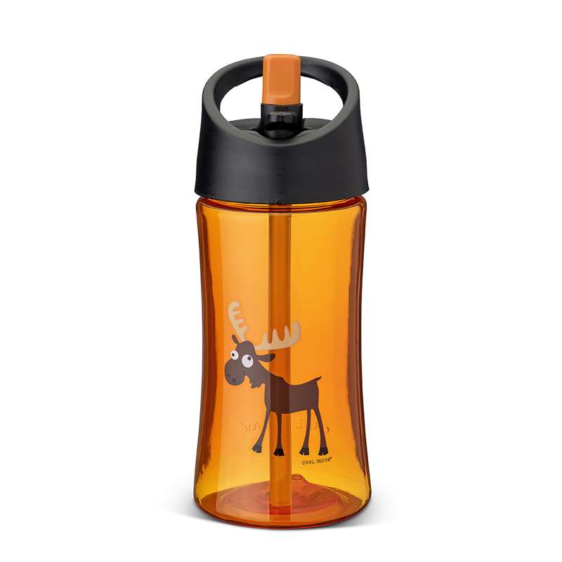 Kids Drikkedunk   0.35l   Elg   Orange fra Carl Oscar