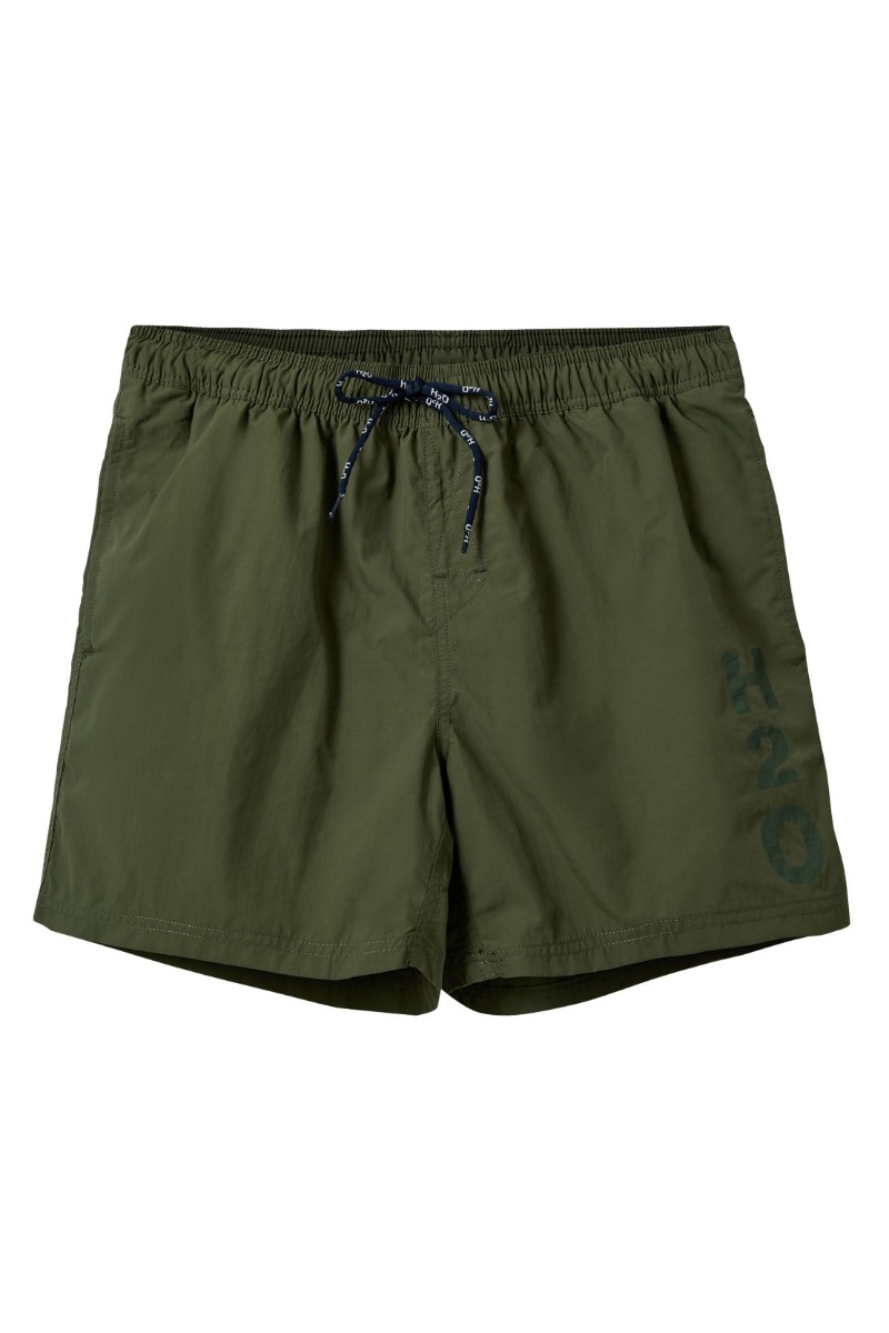Shorts   Leisure Logo Swim Shorts   3020 Army fra H2o
