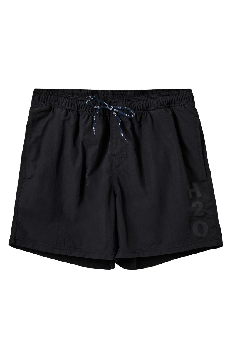 Shorts   Leisure Logo Swim Shorts   3500 Black fra H2o