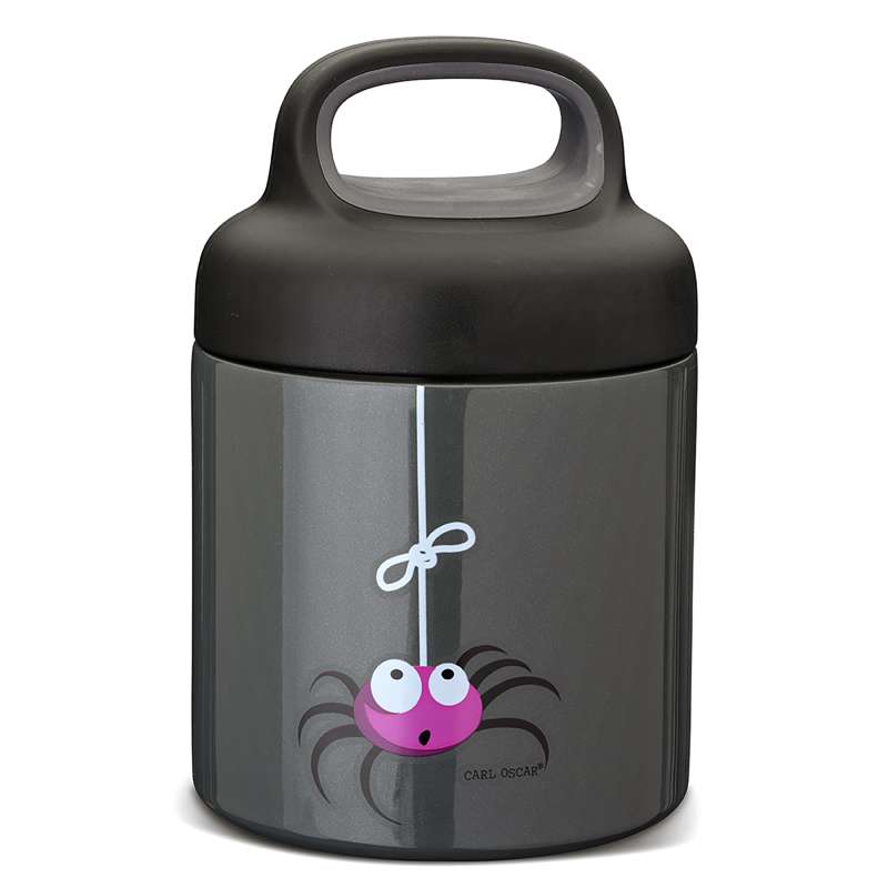 Lunchjar Termobeholder   0.3l   Edderkop   Grå fra Carl Oscar