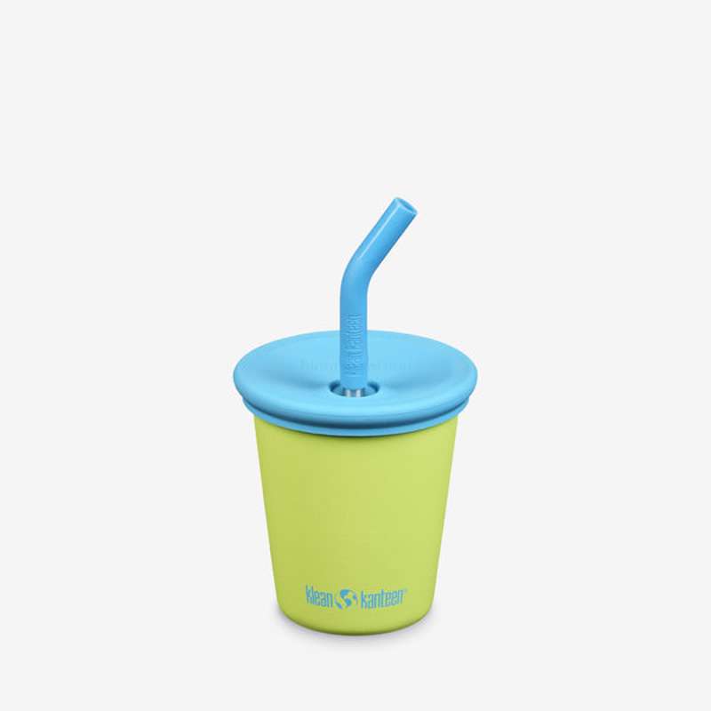 Kid's Cup M. Sippy  Og Sugerørslåg   296ml   Juicy Pear fra Klean Kanteen