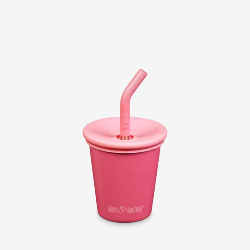 Kid's Cup M. Sippy  Og Sugerørslåg   296ml   Rouge Red fra Klean Kanteen