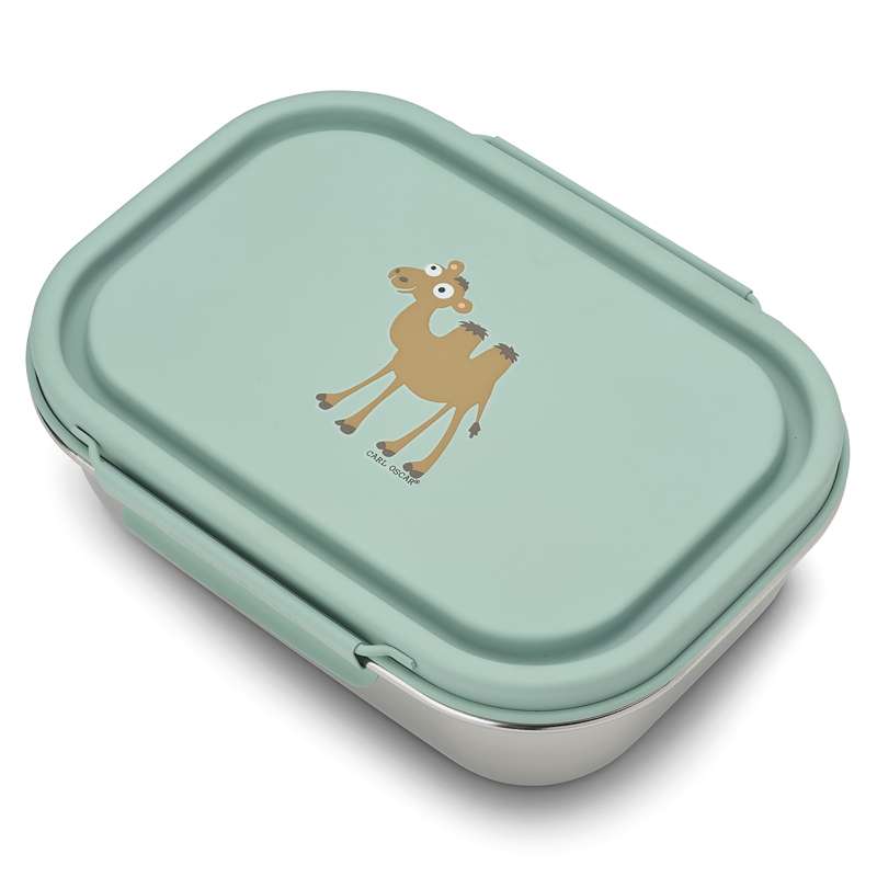 Steelish Lunchbox   Kids   Kamel   Mint fra Carl Oscar