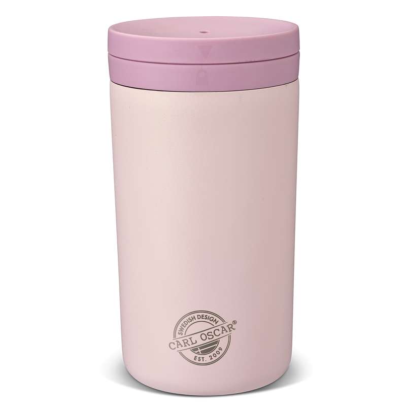 Twist Nâ´ Sip Temp Cup Termokop   Rosa fra Carl Oscar