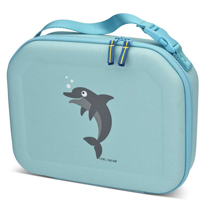 Pack N' Snack Køletaske   Delfin   Lys Blå fra Carl Oscar