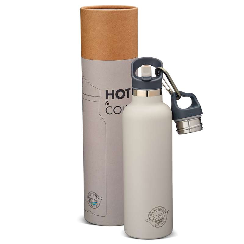 Tempflask Termoflaske   0.7l   Grå fra Carl Oscar