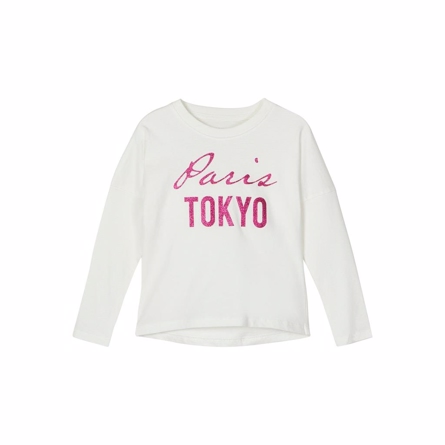 Glimmer Bluse Valisa White fra Name It