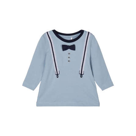 Butterfly Bluse Rabow Blue fra Name It
