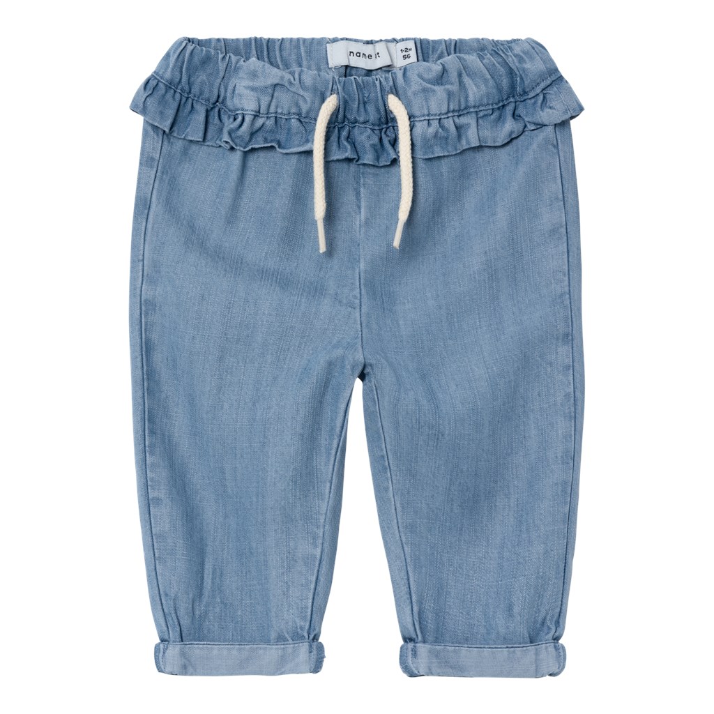 Baggy Jeans Bella Light Blue Denim fra Name It