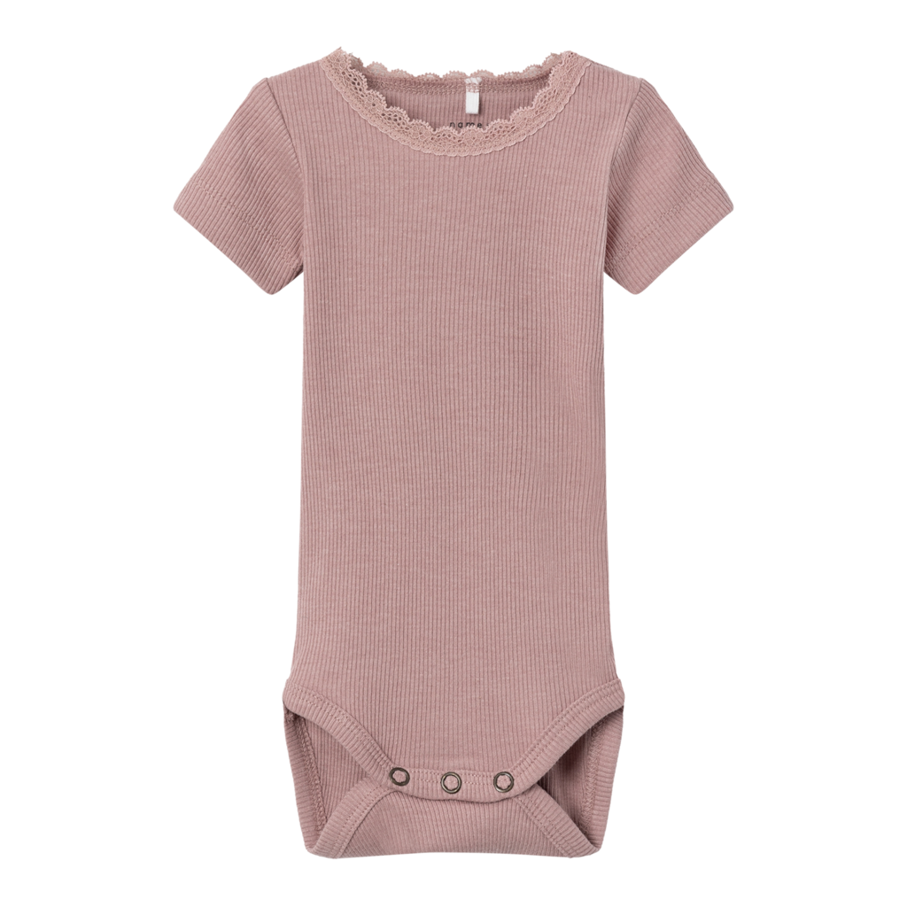Modal Body Kortærmet Kab Deauville Mauve fra Name It