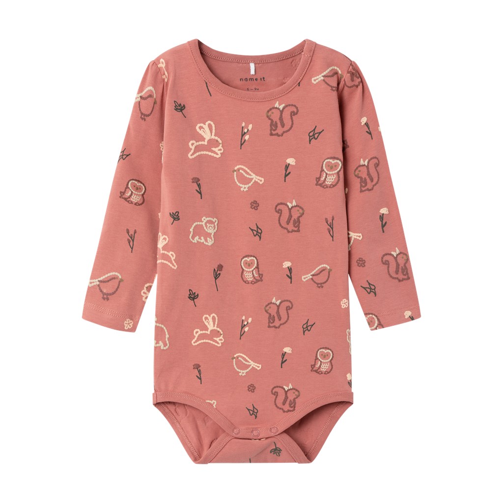 Body Nanie Light Mahogany fra Name It