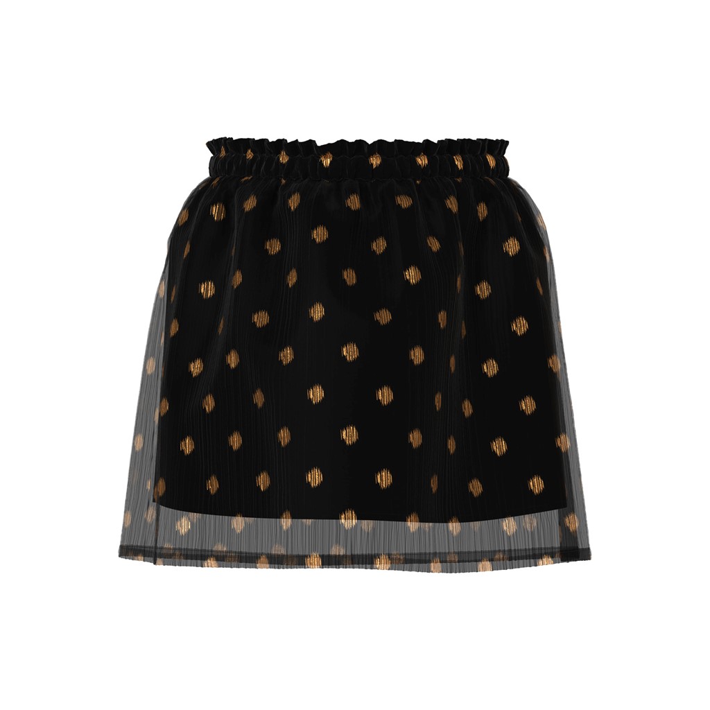 Glitter Nederdel Vinette Black fra Name It