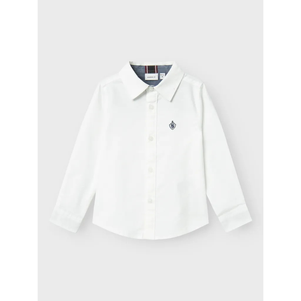 Skjorte Rekid Bright White fra Name It