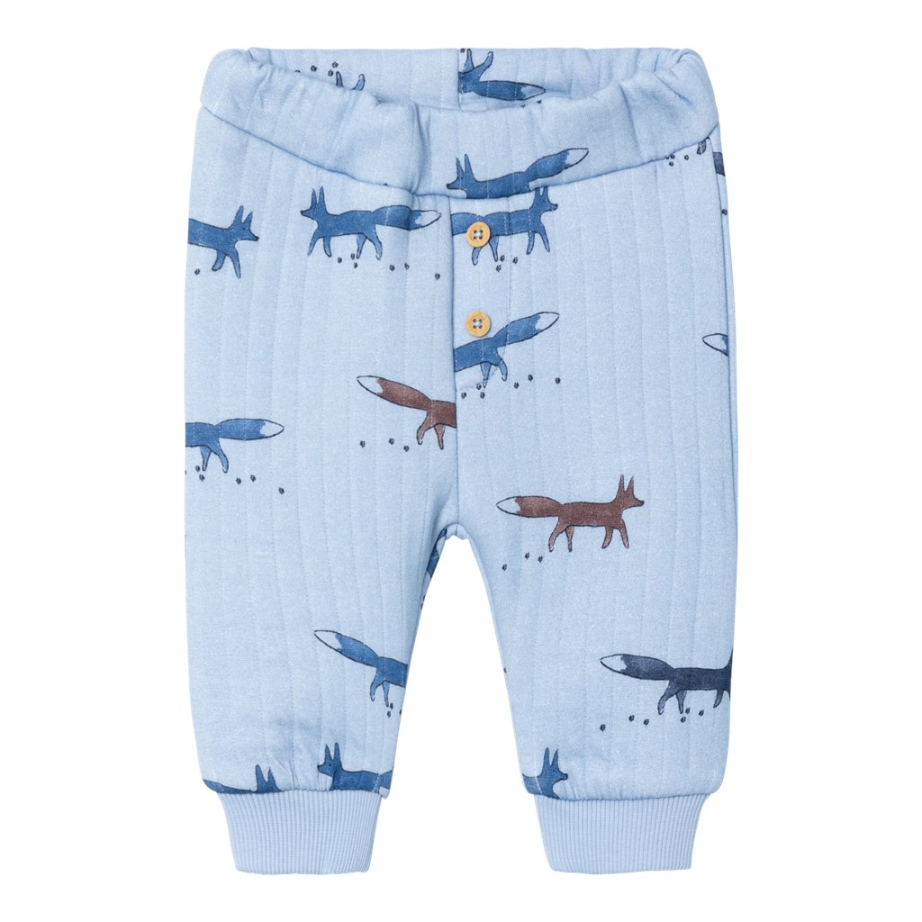 Quiltede Baby Bukser Zen Blue fra Name It