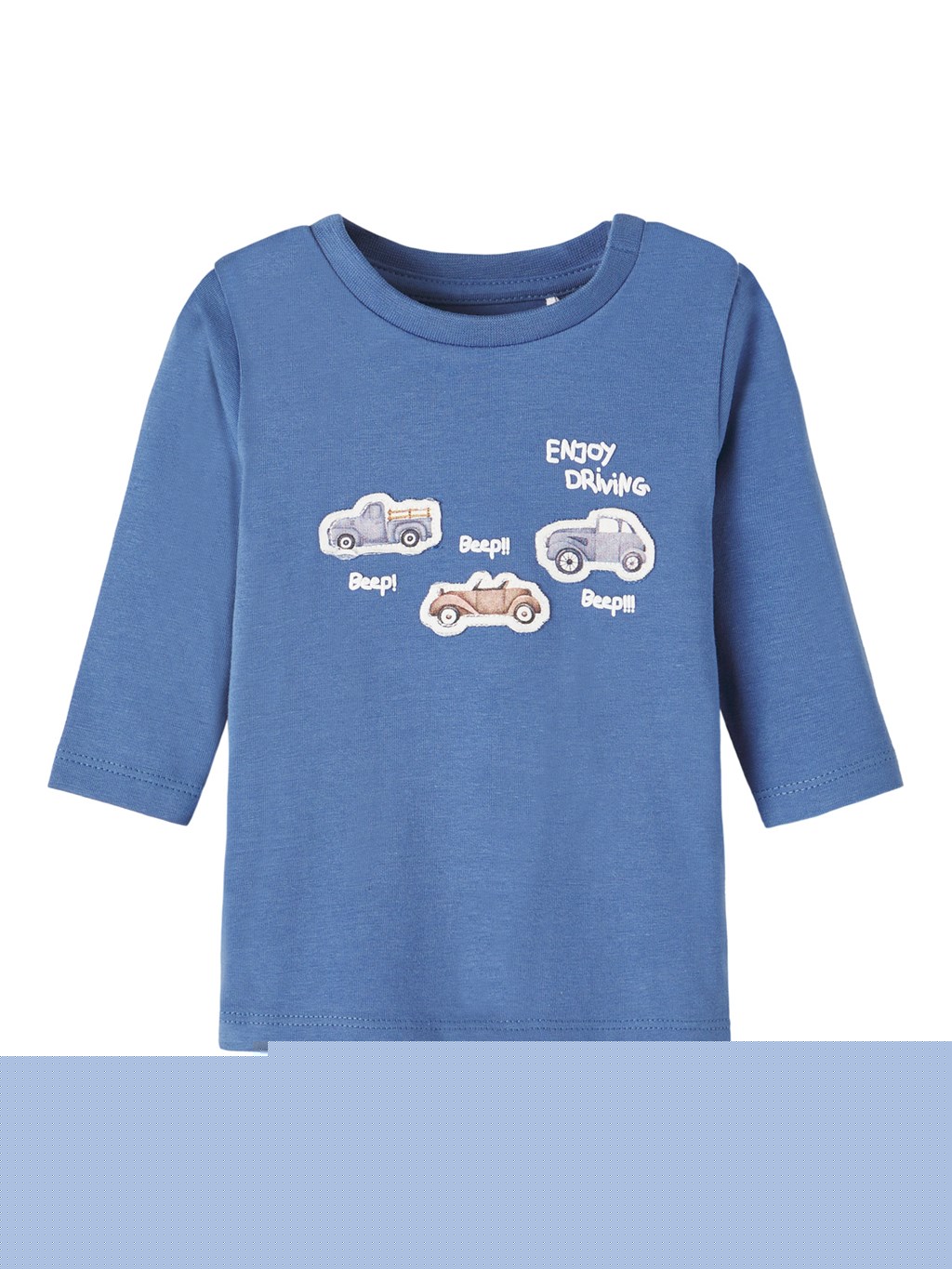 Baby Bluse Rugby Bijou Blue fra Name It