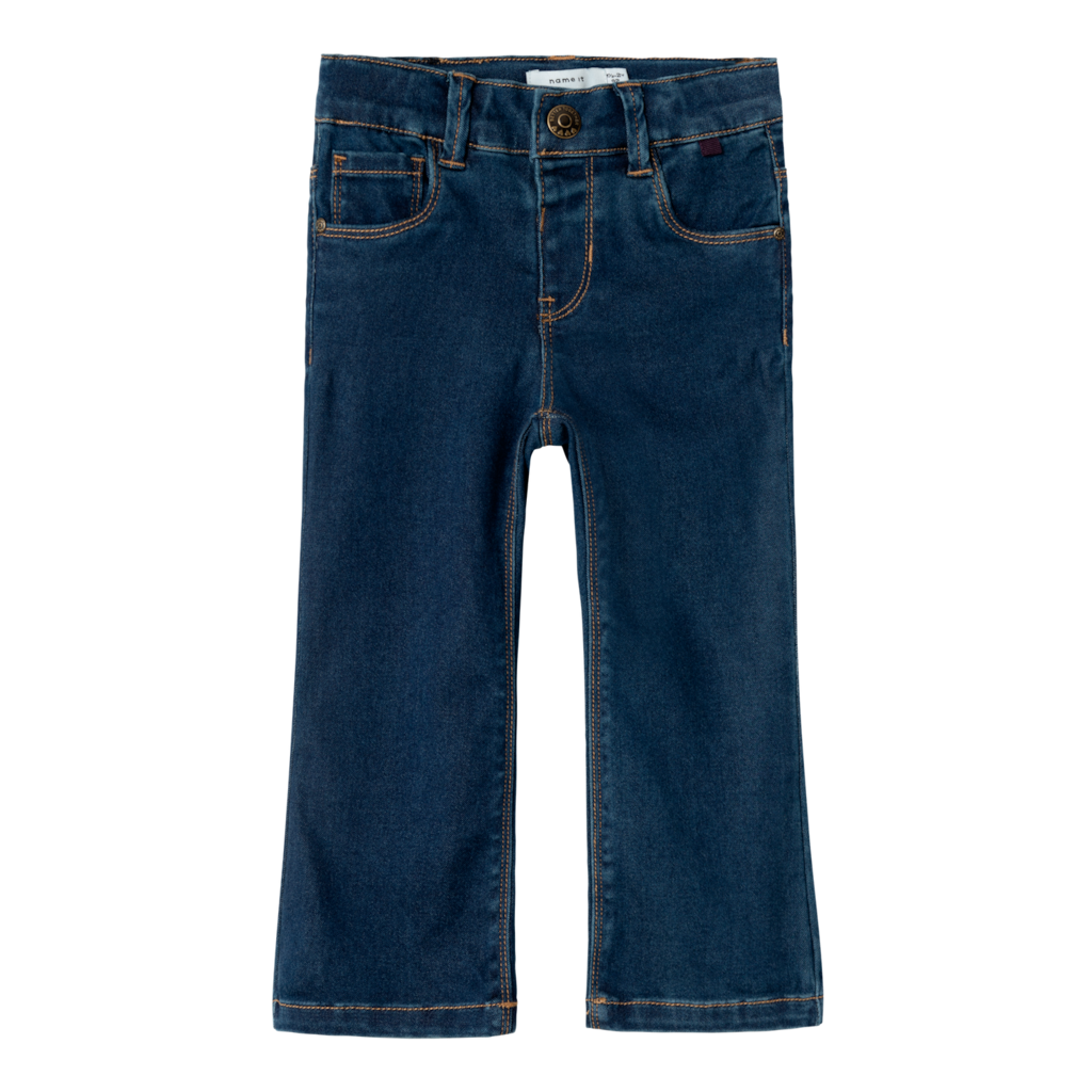 Bootcut Jeans Salli Dark Blue Denim fra Name It