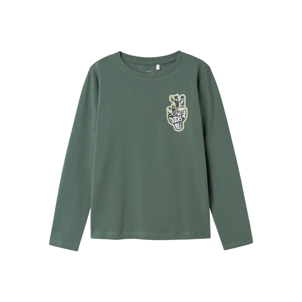 Bluse Vux Dark Forest Dudes Rule fra Name It
