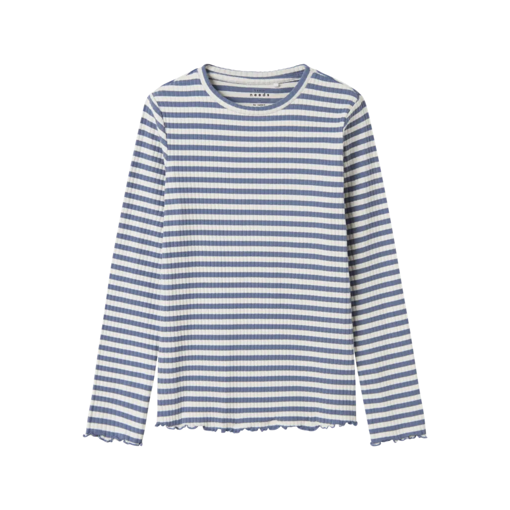 Rib Bluse Vemma Wild Wind fra Name It