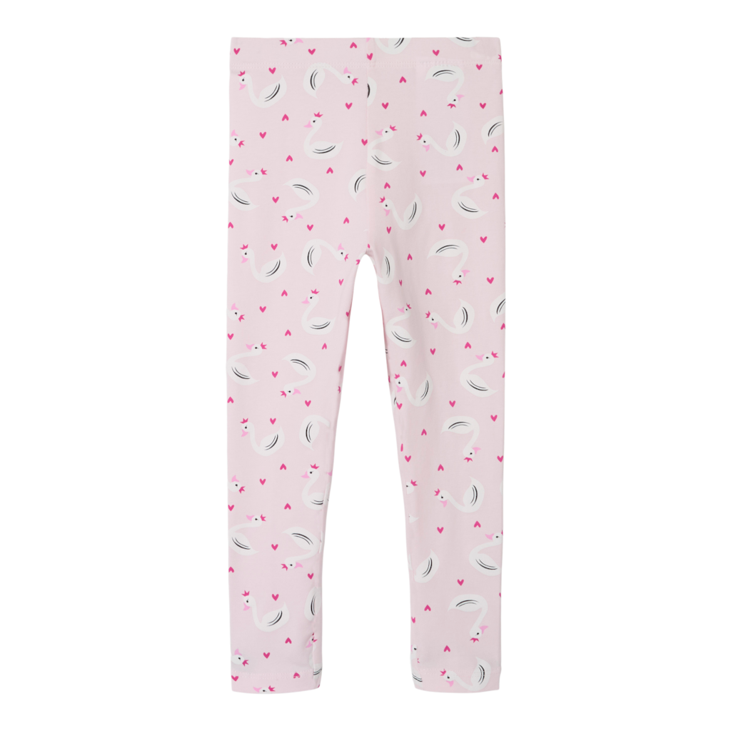 Leggings Vivian Festival Bloom Swans fra Name It