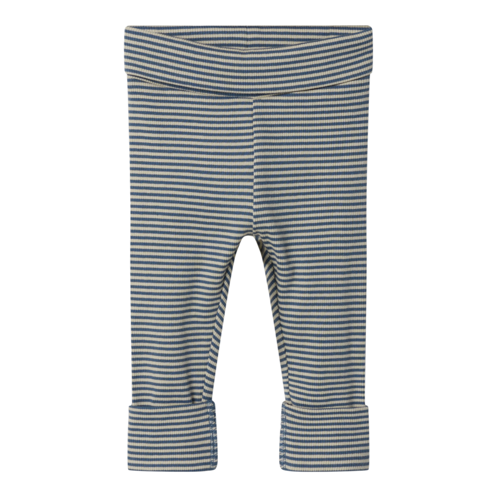 Rib Leggings Berro China Blue fra Name It