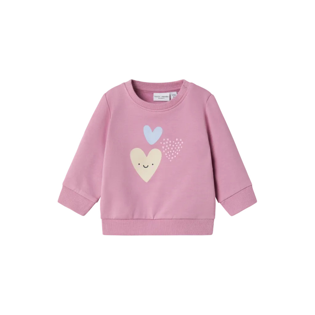 Baby Sweatshirt Vrillie Mauve Orchid fra Name It