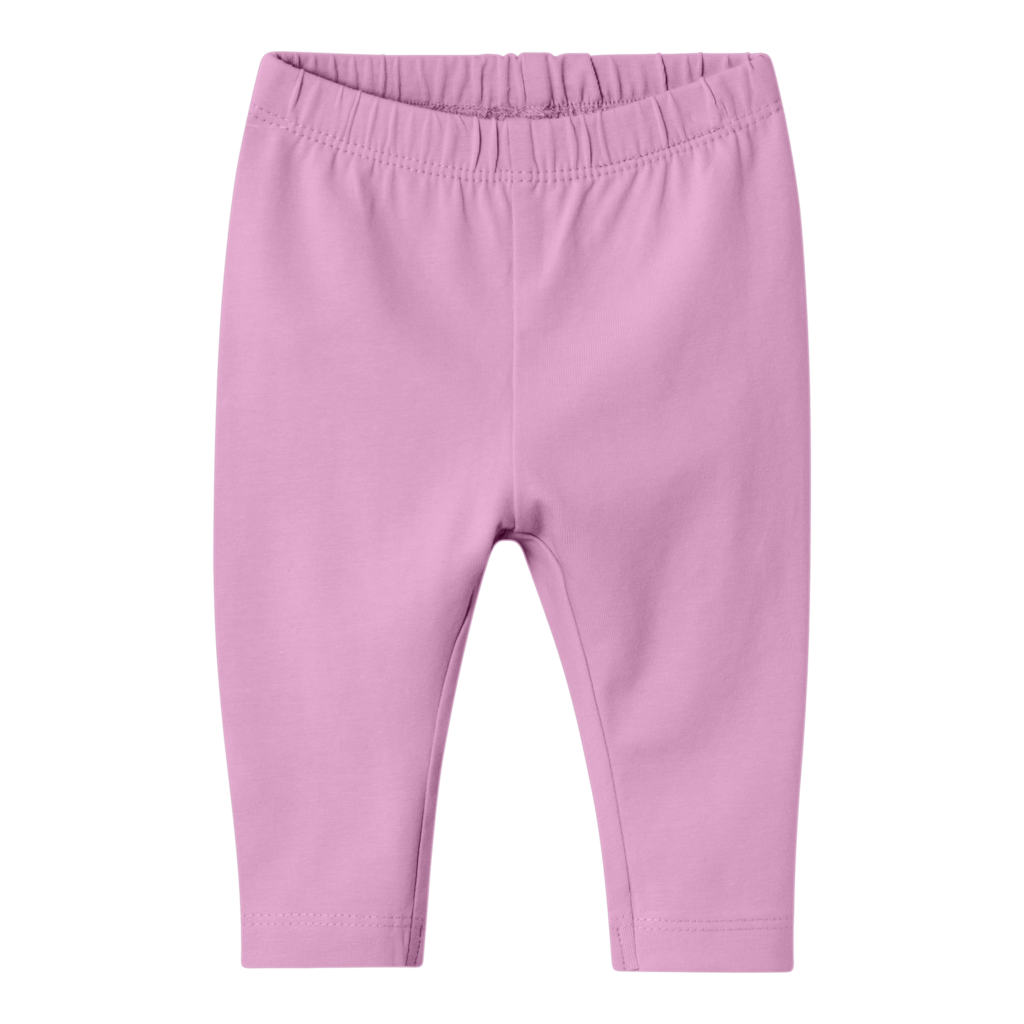 Baby Leggings Vuvivian Pastel Lavender fra Name It