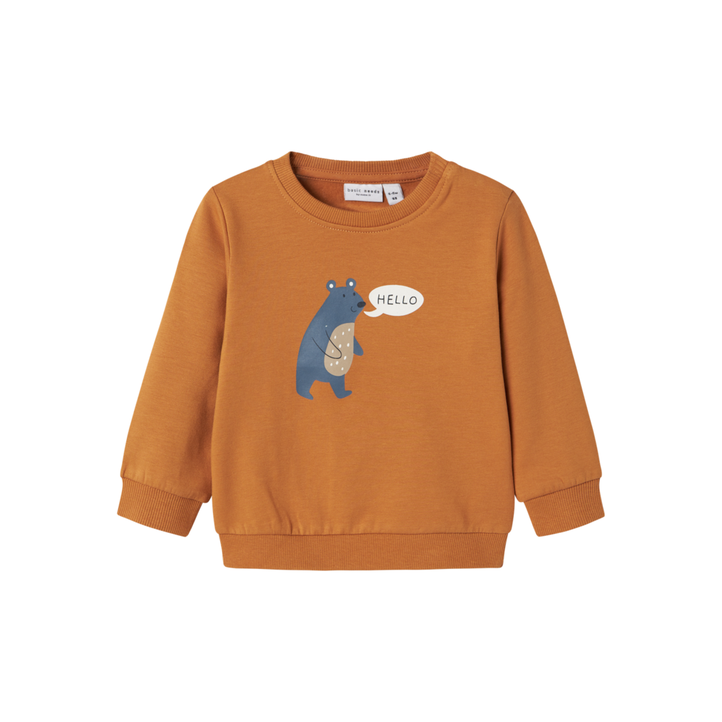 Sweatshirt Vonne Almond fra Name It