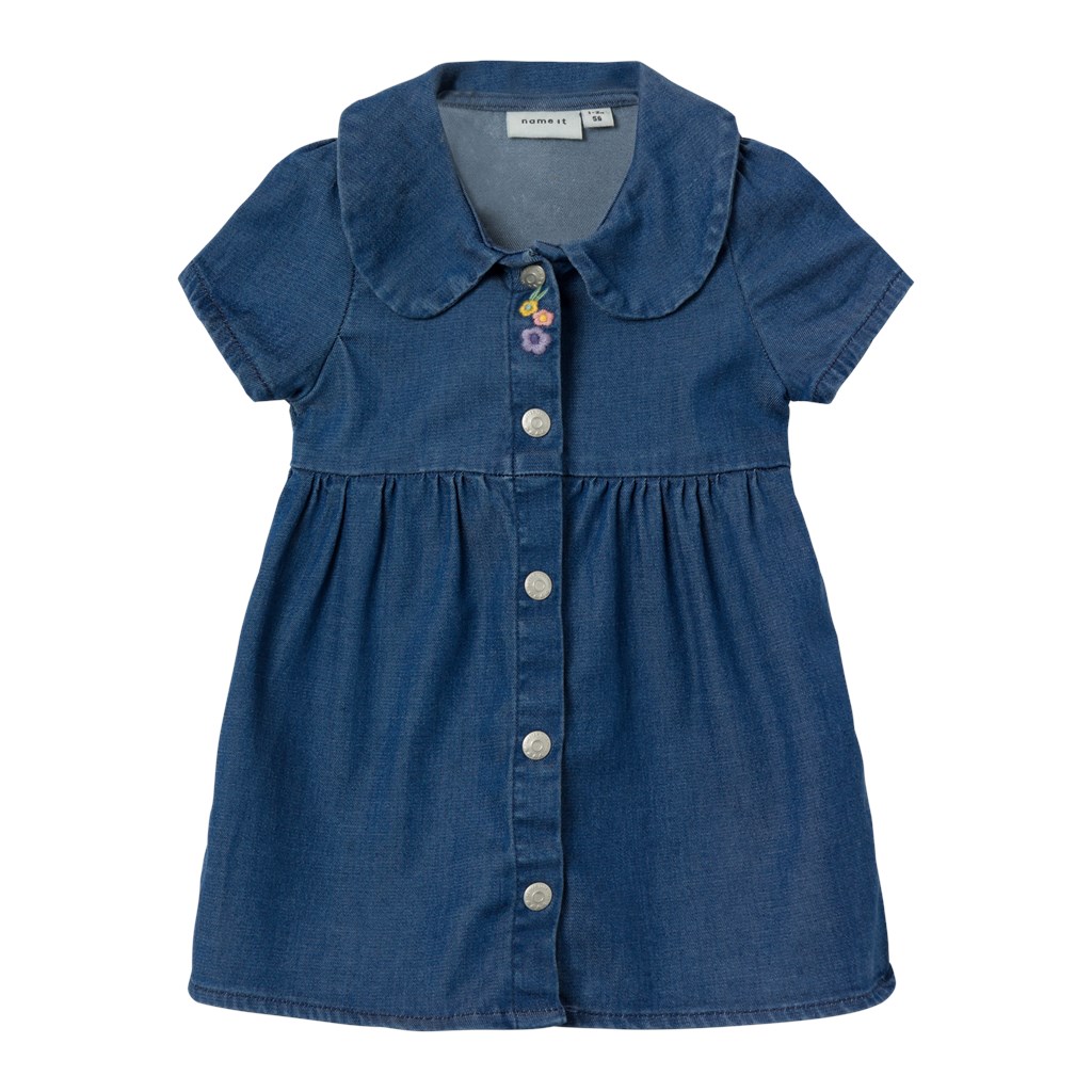 Denim Kjole Liva Dark Blue fra Name It