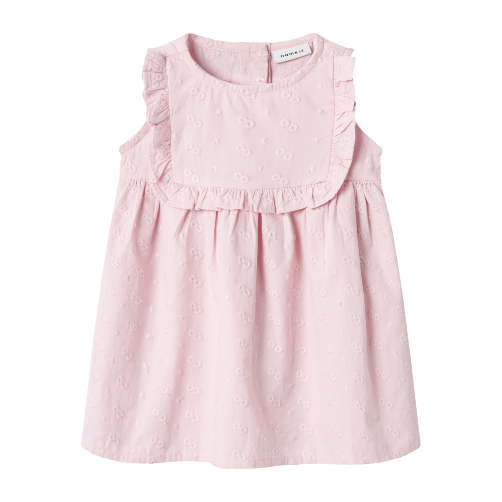Spencer Kjole Delana Parfait Pink fra Name It