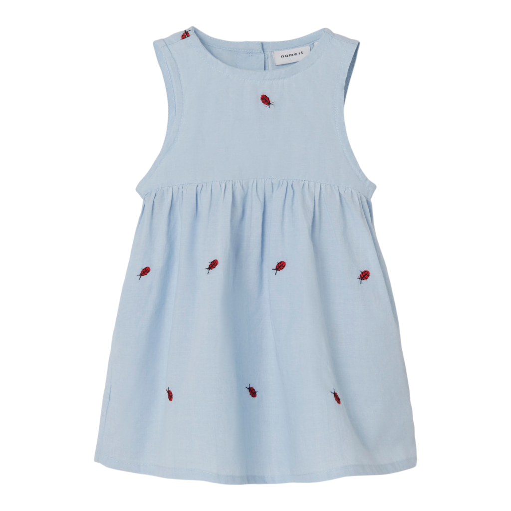 Spencer Kjole Ferilla Chambray Blue fra Name It