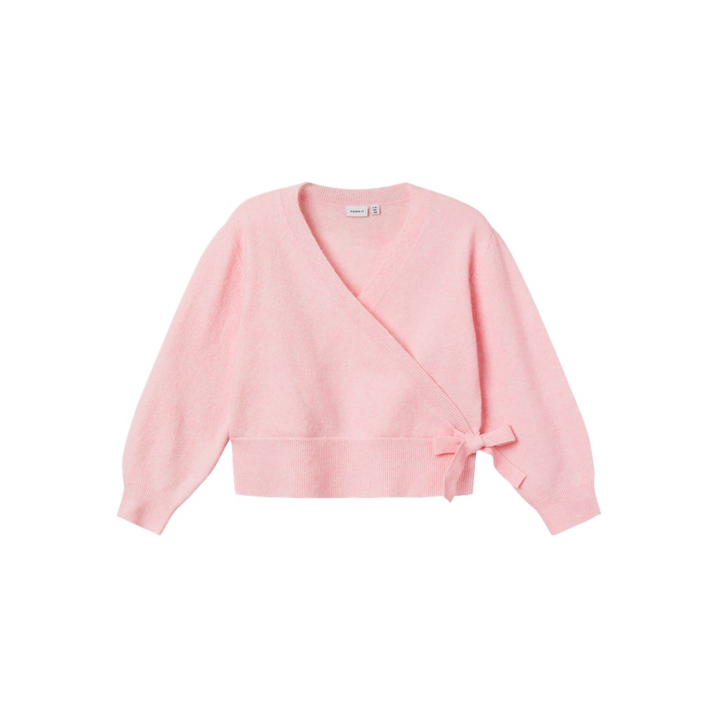 Strik Cardigan Fallet Parfait Pink fra Name It