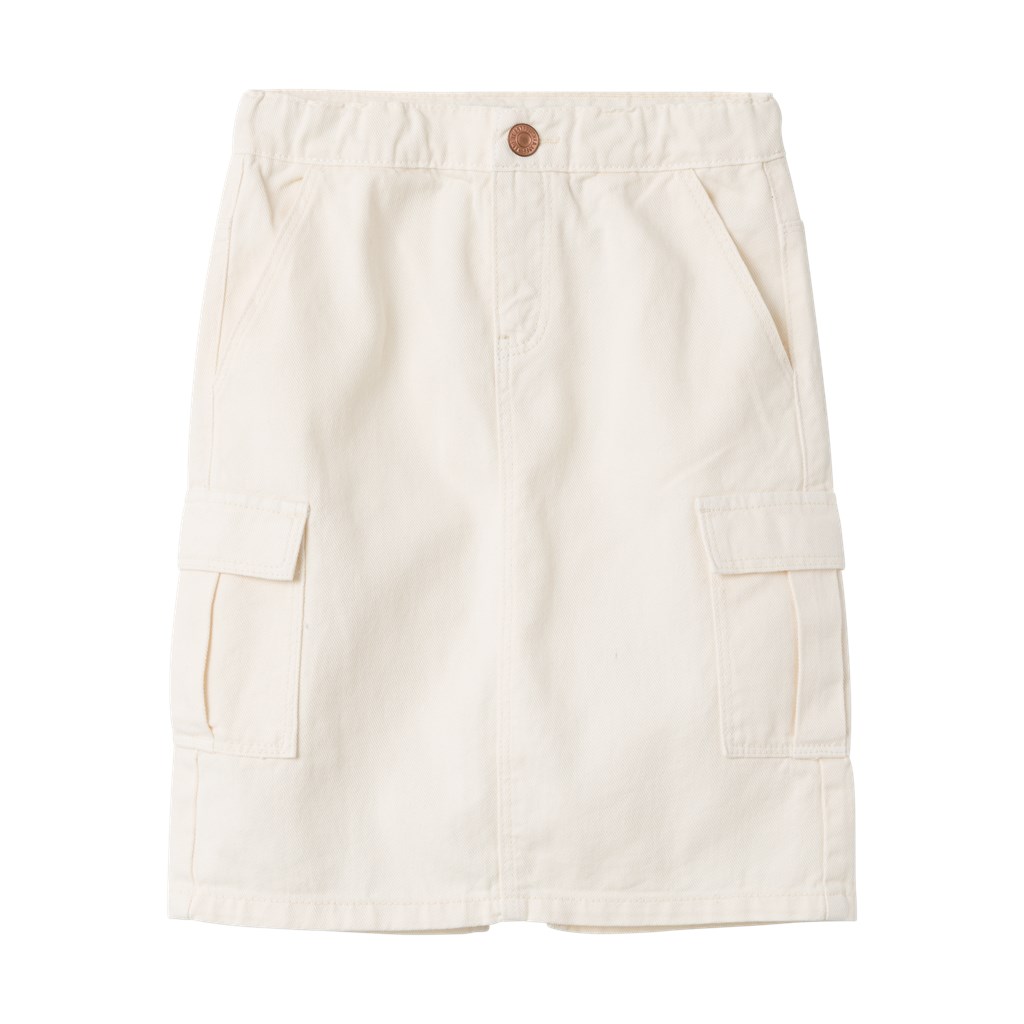 Nederdel Rory Whisper White fra Name It
