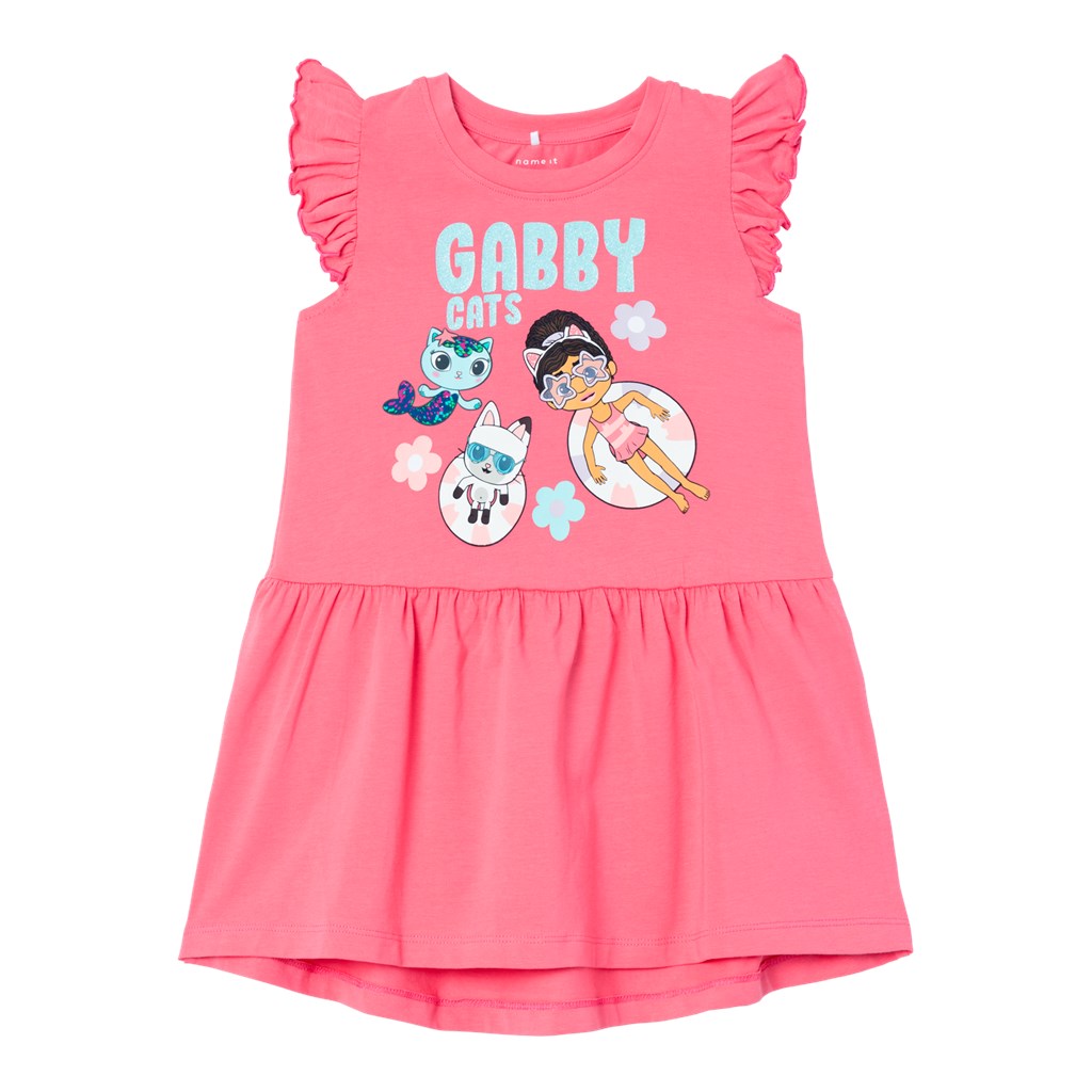 Gabby Cat Kjole Memma Camellia Rose fra Name It