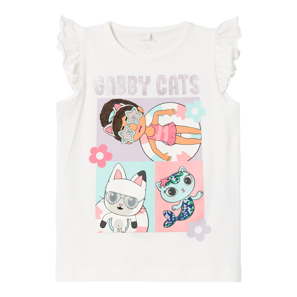 Gabby Cat Top Memi Jet Stream fra Name It