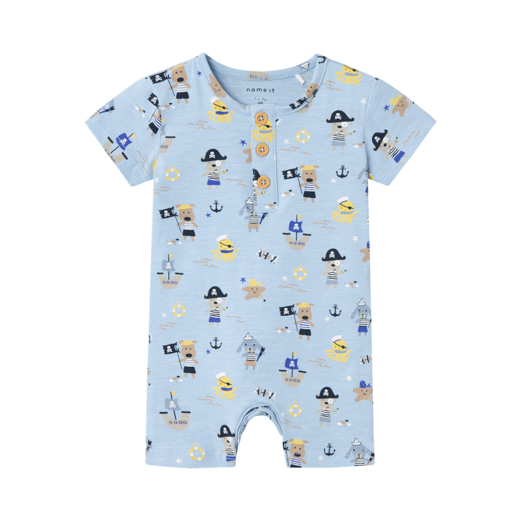 Sunsuit Fobus Chambray Blue fra Name It