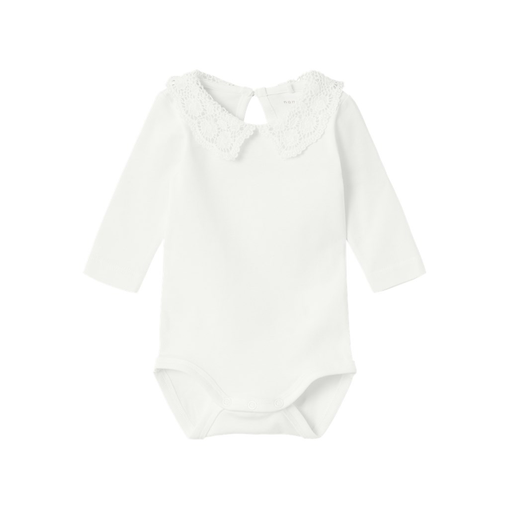 Langærmet Body Fegonia Bright White fra Name It
