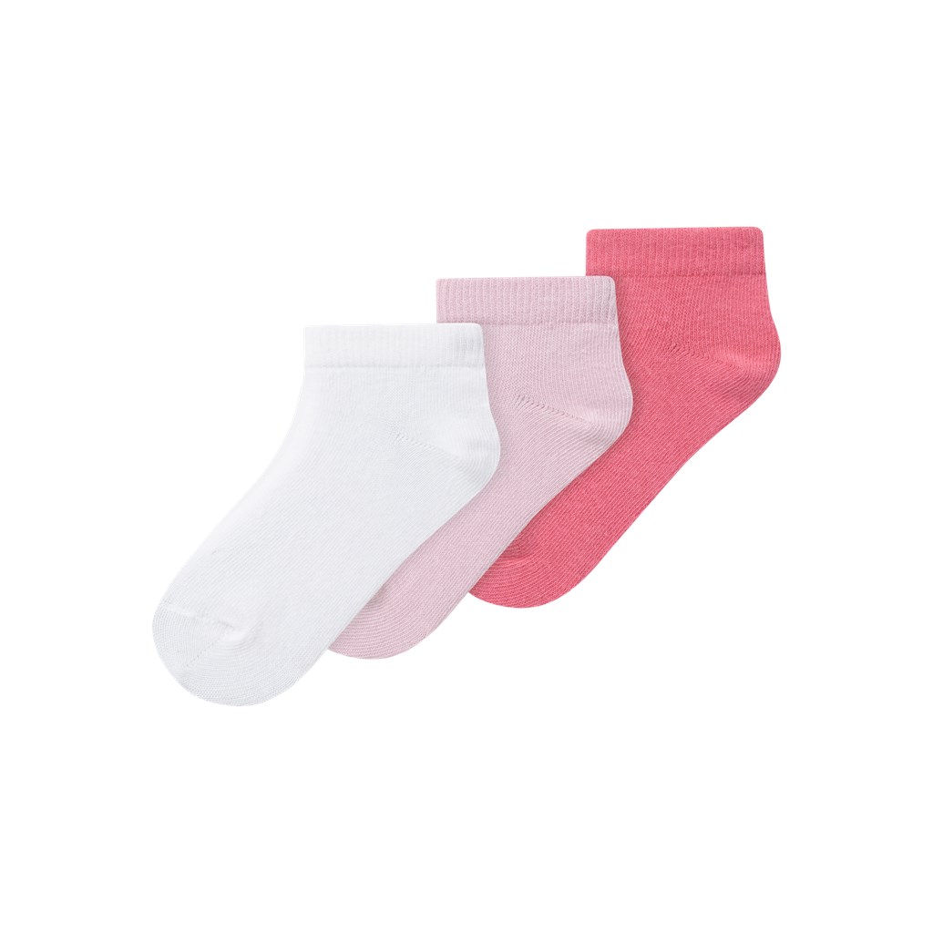 3 Pak Ankelsokker Vilma Bright White fra Name It