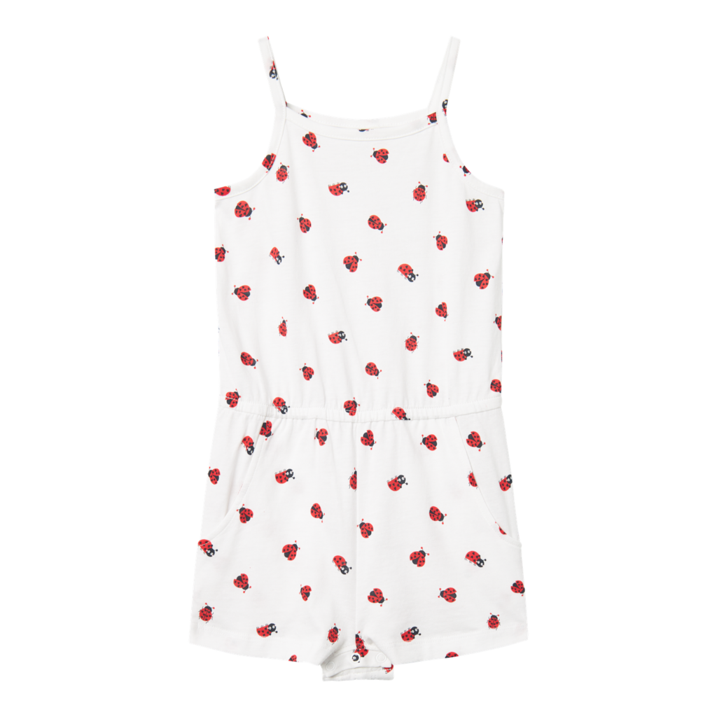 Strap Suit Vigga Bright White Mariehøner fra Name It