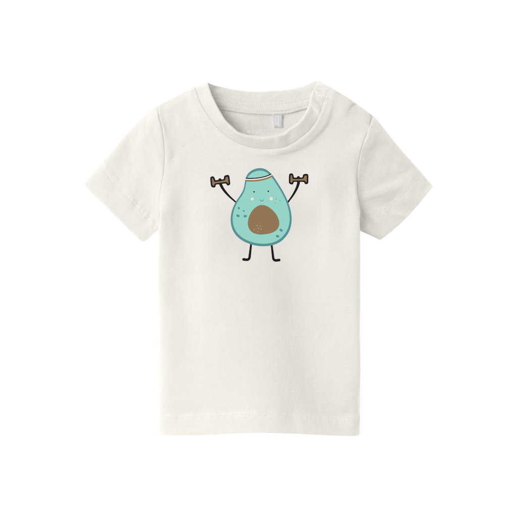 Baby T Shirt Vacion Jet Stream fra Name It