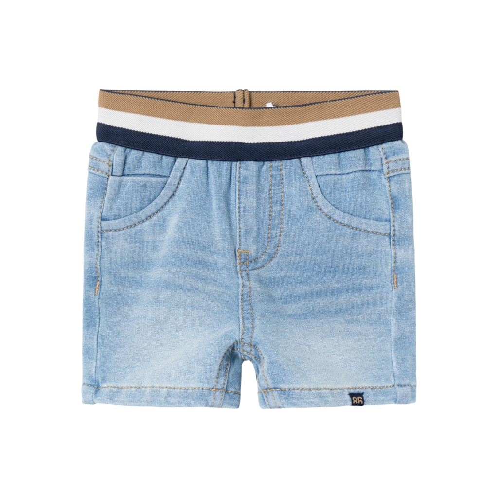 Denim Sweat Shorts Silas Light Blue Denim fra Name It