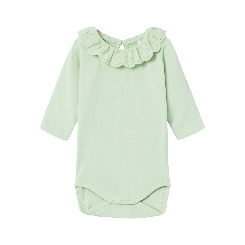 Langærmet Body Jennas Silt Green fra Name It