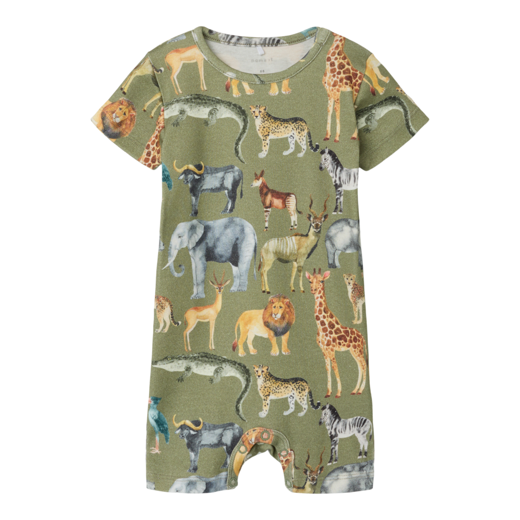 Sunsuit Jasen Oil Green fra Name It
