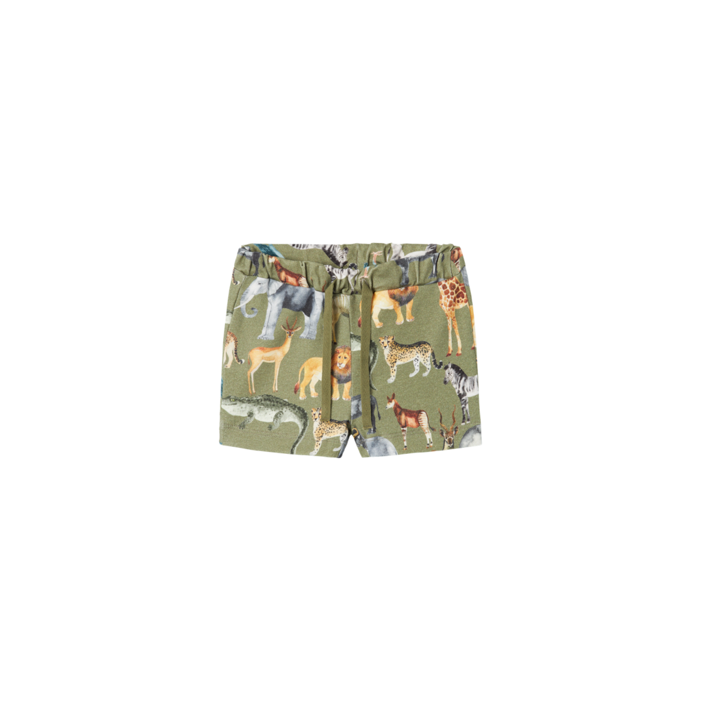 Baby Shorts Jasen Oil Green fra Name It